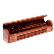 Kistchen/Halter Räucherstab Blume des Lebens