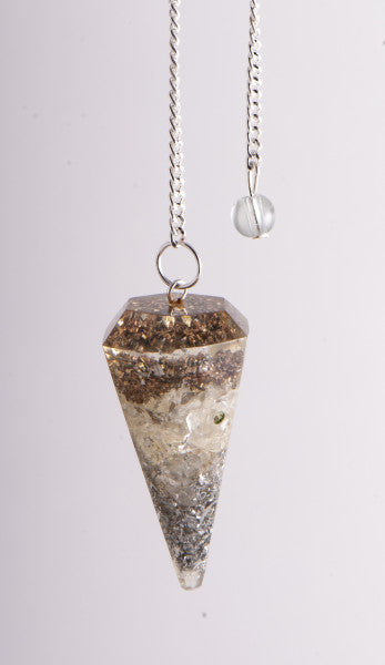 Orgonpendel Bergkristall